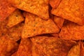 Hot corn chips background