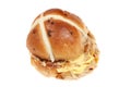 Hot cross bun Royalty Free Stock Photo