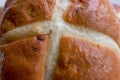 Hot Cross Bun Close Up