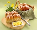 Hot Cross Buns Royalty Free Stock Photo