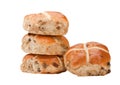 Hot cross buns. Royalty Free Stock Photo