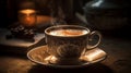 A Hot Cup of Decaf Coffee for a Relaxing Evening