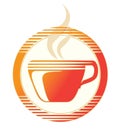 Hot cup icon Royalty Free Stock Photo