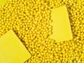 Yellow masterbatch granule and color chips