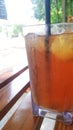 On a hot day, it is perfect to be accompanied by cold iced tea