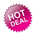 Hot deal sticker