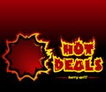 Hot deals Royalty Free Stock Photo