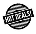 Hot Deals rubber stamp Royalty Free Stock Photo