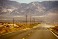 Hot Desert Road Royalty Free Stock Photo