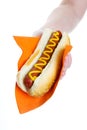 Hot dog sale Royalty Free Stock Photo