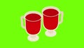 Hot drink icon animation
