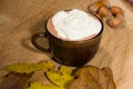 Hot fairtrade cocoa Royalty Free Stock Photo