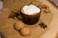 Hot fairtrade cocoa Royalty Free Stock Photo