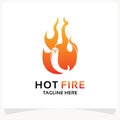 Hot Fire Chili Logo Design Template Inspiration