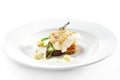 Hot Fish Dishes - Halibut fillet Royalty Free Stock Photo