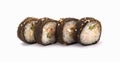 Hot fried sushi roll . The sushi menu. Japanese cuisine Royalty Free Stock Photo