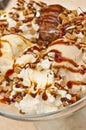 Hot fudge sundae Royalty Free Stock Photo