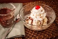 Hot Fudge Sundae Royalty Free Stock Photo