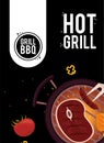 hot grill lettering with oven