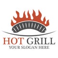 Hot grill logo