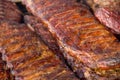 Hot Grilled Ribs Royalty Free Stock Photo