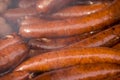 Hot Grilled Sausages Royalty Free Stock Photo