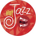 Hot Jazz Trumpets Royalty Free Stock Photo