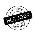 Hot Jobs rubber stamp