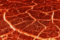 Lava crack background for texture