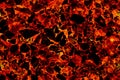 Hot lava fire abstract pattern illustration background Royalty Free Stock Photo