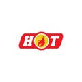 Hot Logo Emblem, Trending Topic Icon