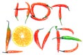 Hot love Royalty Free Stock Photo