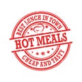 Hot Meals, Best lunch in town, Cheap and Tasty