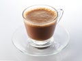 Hot Milk Coffee Royalty Free Stock Photo