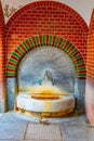 Hot mineral spring in Wiesbaden, germany Royalty Free Stock Photo