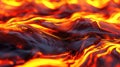 Hot molten lava, magma texture closeup Royalty Free Stock Photo