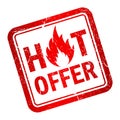 Hot offer stamp