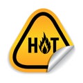 Hot offer sticker