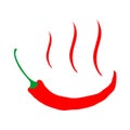 Hot pepper symbol