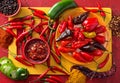 Hot Peppers Royalty Free Stock Photo