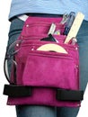 Hot Pink Girly Toolbelt Royalty Free Stock Photo