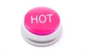 Hot Pink Pushbutton Royalty Free Stock Photo