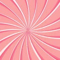 Hot pink sunburst background with glitter. Rays background in retro style. Vector. Vector illustration. Royalty Free Stock Photo