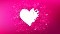 Hot Pink Valentine Background