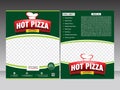 Hot pizza flyer & magazine design