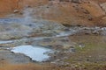 Hot pool in the colorful area of seltun