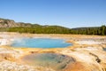 hot pool in Yellowtone National Park USA Royalty Free Stock Photo