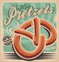 Hot pretzels Royalty Free Stock Photo