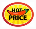 Hot price label