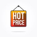 Hot Price Long Shadow Label
